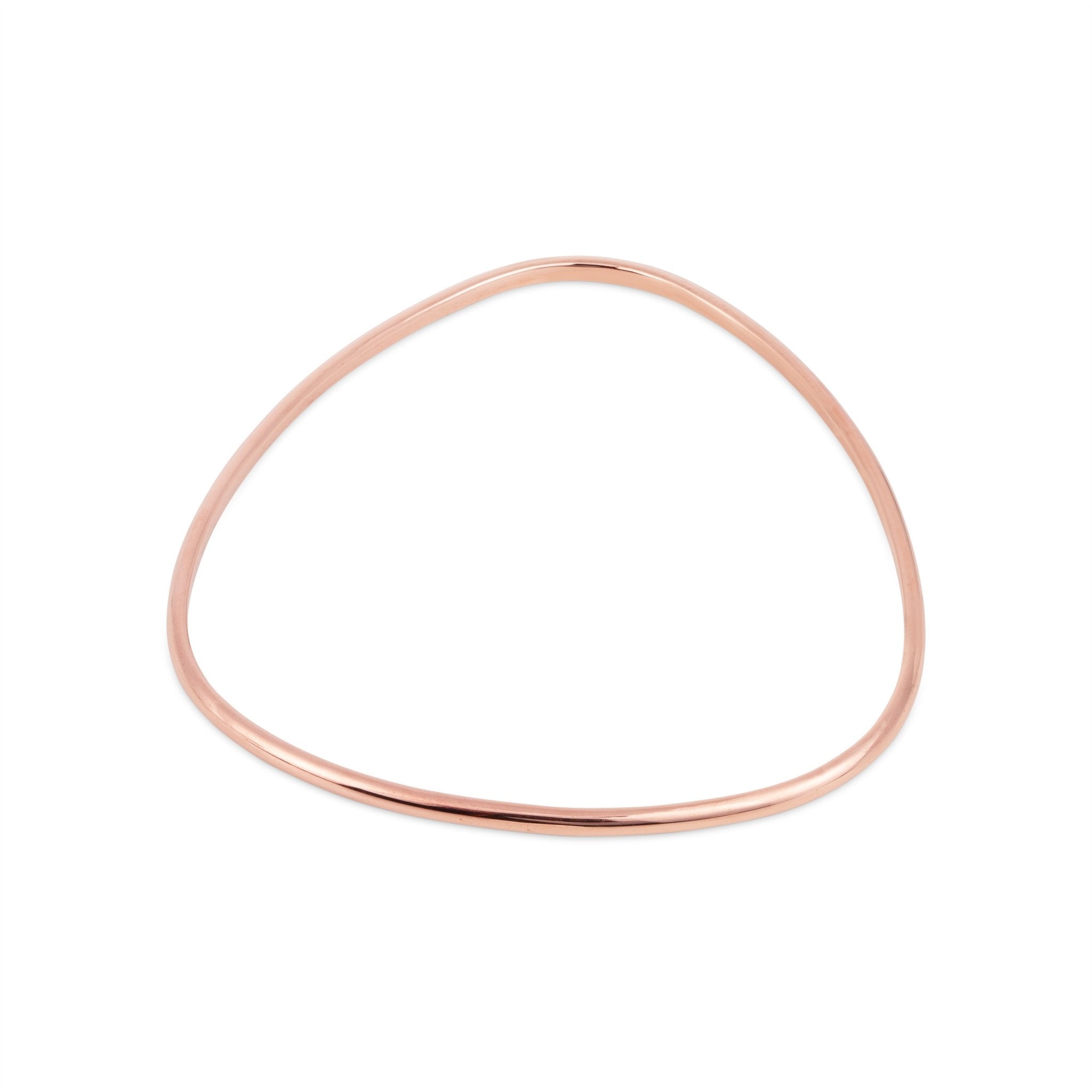 rose gold vermeil signature bangle